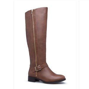 Shoe Dazzle BALMANI SIDE ZIP BOOT